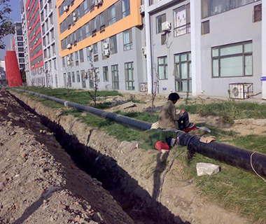 大慶建筑安裝集團有限責任公司東城區(qū)管網改造